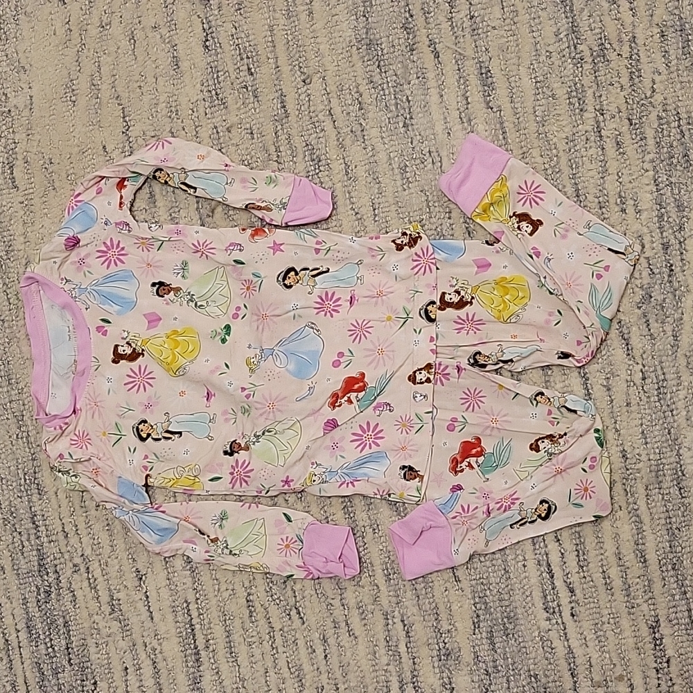Little Sleepies Disney Princesses long sleeve jammies, 18-24m